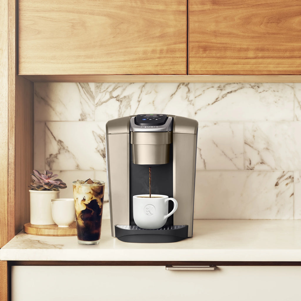 Keurig K-Elite Single-Serve K-Cup Pod Coffee Maker, Brushed Slate