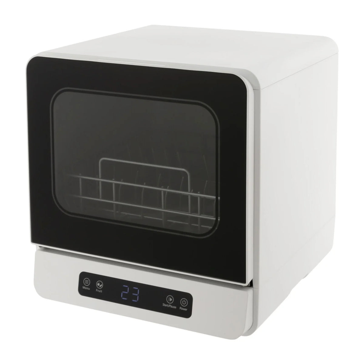 TFCFL Portable Dishwasher Electric Compact Countertop Dishes Dryer Washing Machine Touch Control