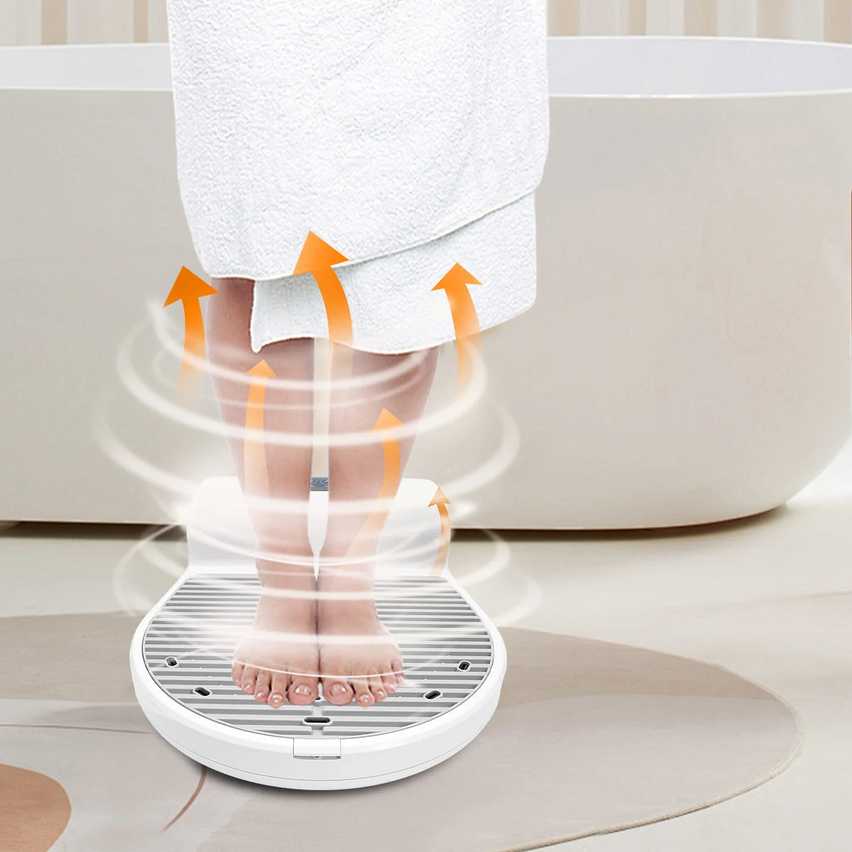Full Body Dryer Shoots Air of 100mph for Quick Dry - Supports up to 350lb