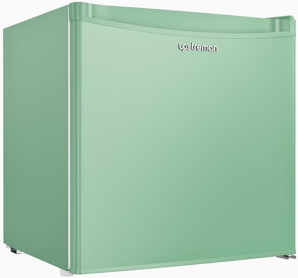 Upstreman 1.7 Cu.ft Mini Fridge with Freezer, Dorm Essentials, Adjustable Thermostat, Energy Saving, Low Noise, Single Door Compact Refrigerator for Dorm, Office, Bedroom, Blue-FR17