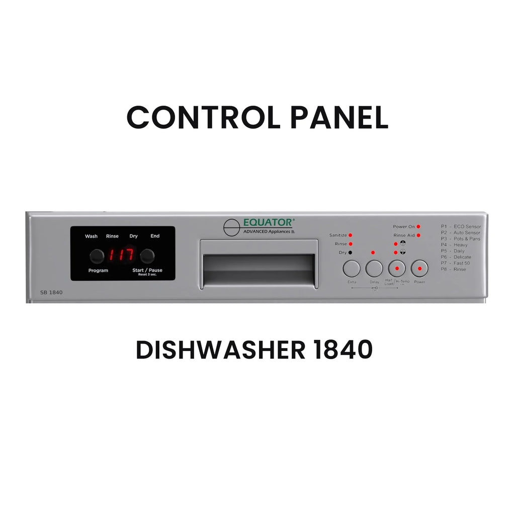Equator 18 in Dishwasher 10 place QUIET 110V E-Star ADA? HP Garbage Disposer