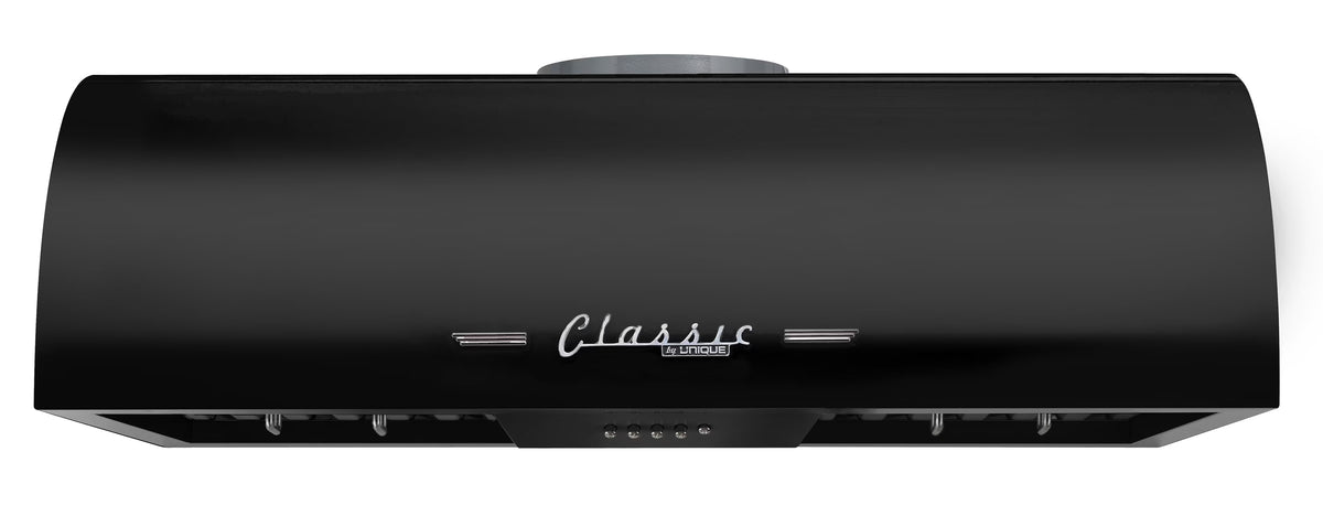 Unique Classic Retro 30" Under Cabinet Range Hood with 700 CFM and LED Lighting 110 volts