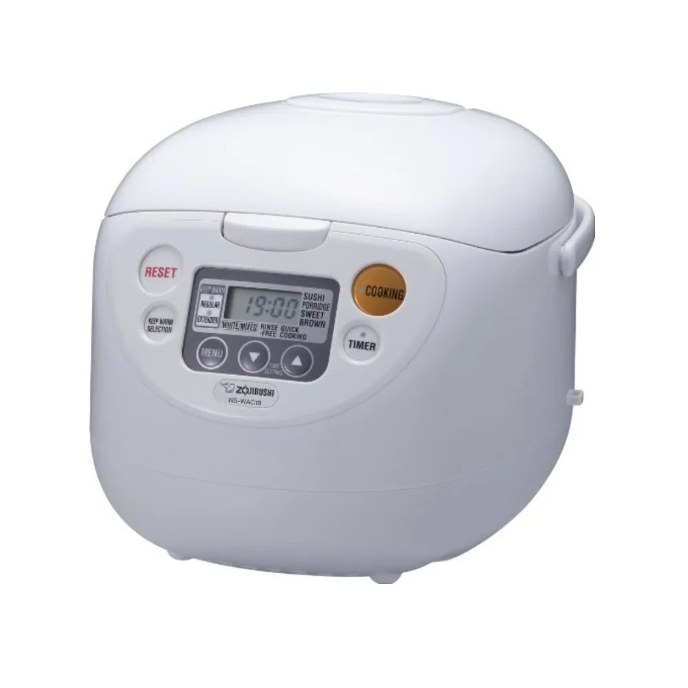 Zojirushi Micom Rice Cooker and Warmer (10-Cup) with Rice Container Bin