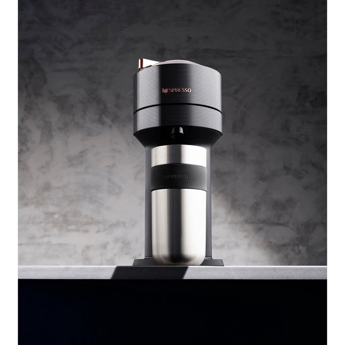 Nespresso Vertuo New Next Coffee and Espresso Maker by DeLonghi, Dark Gray, Single-Serve Brewers