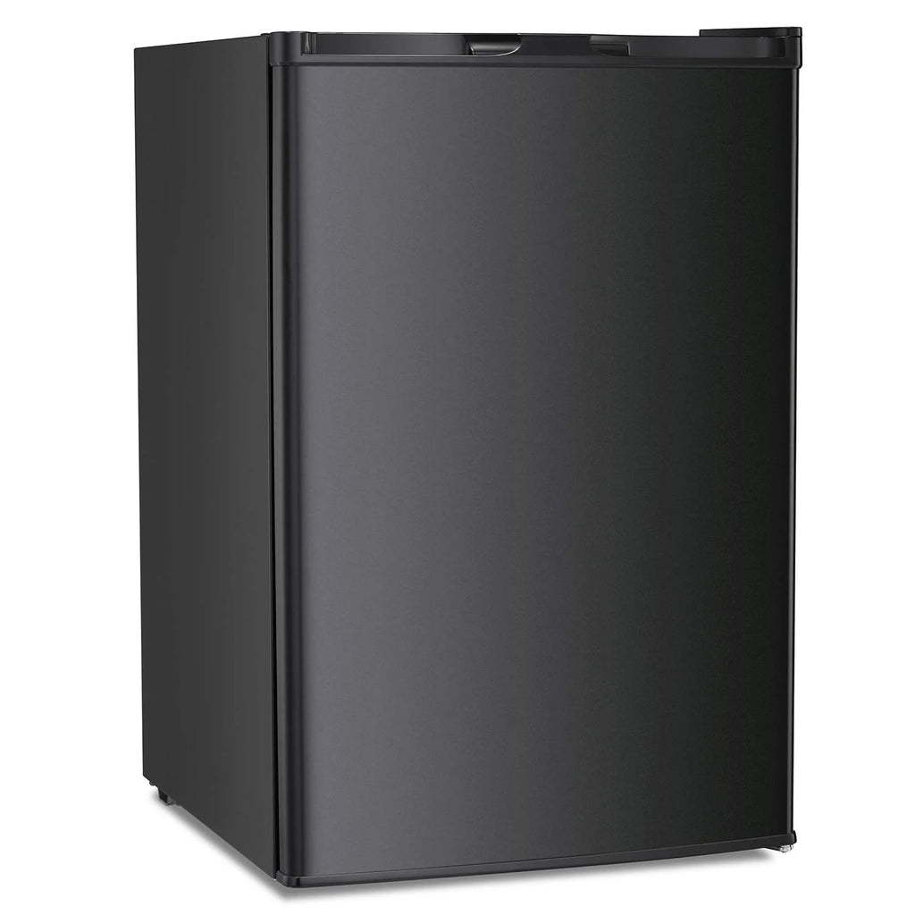 KNDKO 3.2Cu.ft Upright Freezer, Compact Freezer with Removable Shelves, Adjustable Thermostat for Home/Kitchen/Office, Black