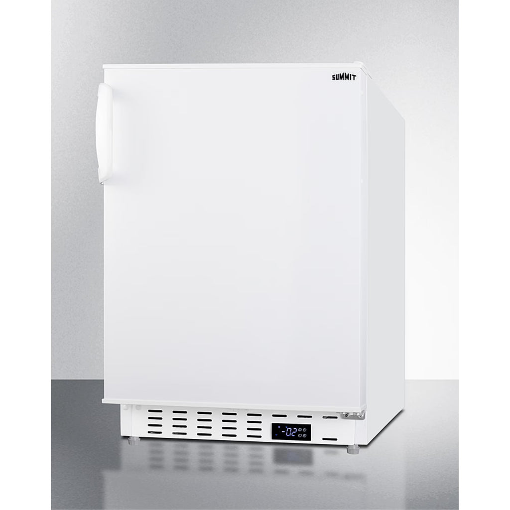 Summit Alfz36 21 Inches Wide 2.68 Cu. Ft. Built-In / Free Standing Upright Compact Freezer -
