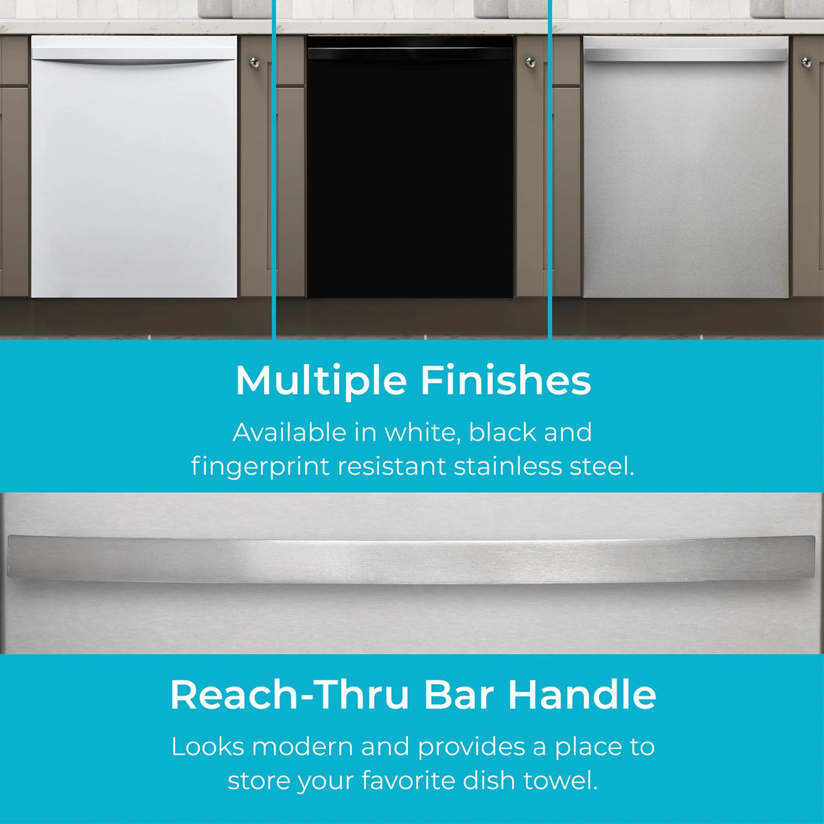 Kenmore 02214622 Built-in 24-inch Stainless Steel Tub Dishwasher, White, 34"H x 24"W x 25"D