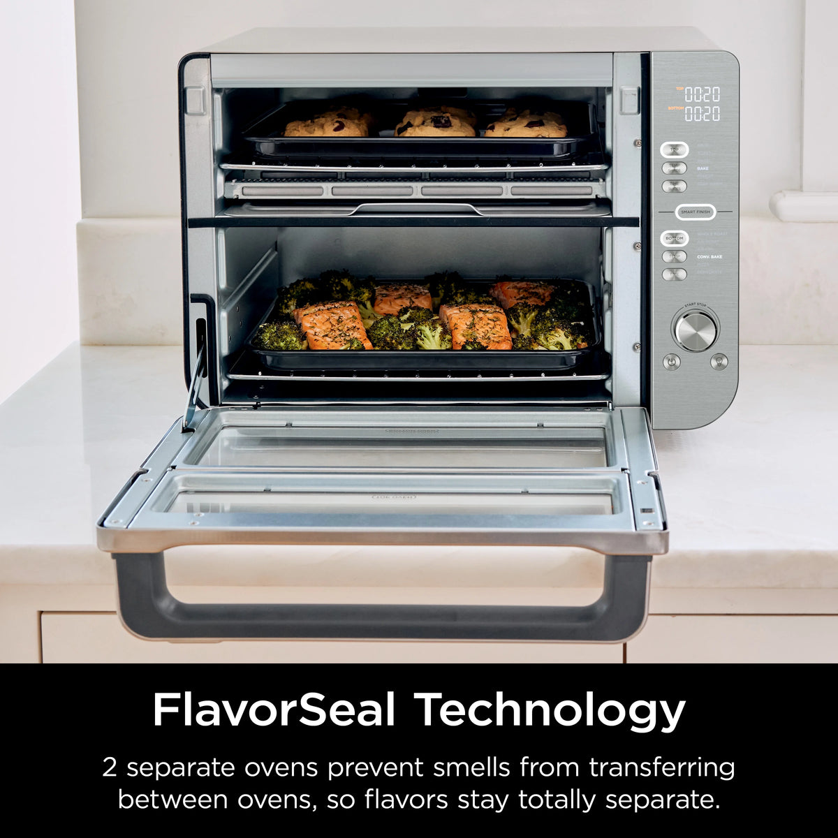 Ninja Air Fry Basket, 2 Sheet Pans, 2 Wire Racks, DCT601