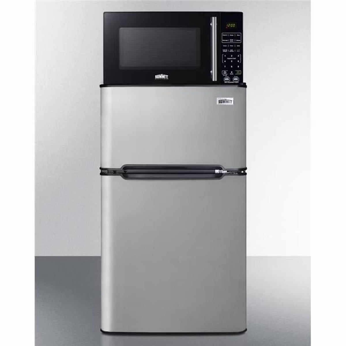 SEMMIT 2 Door Microwave & Refrigerator Freezer Combination