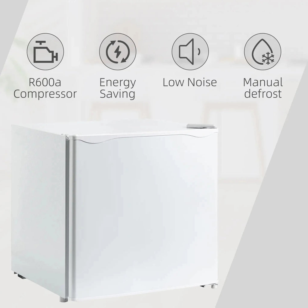 Resenkos 1.1 Cu.Ft Countertop Mini Freezer, Compact Upright Freezer with Removable Shelves, Red