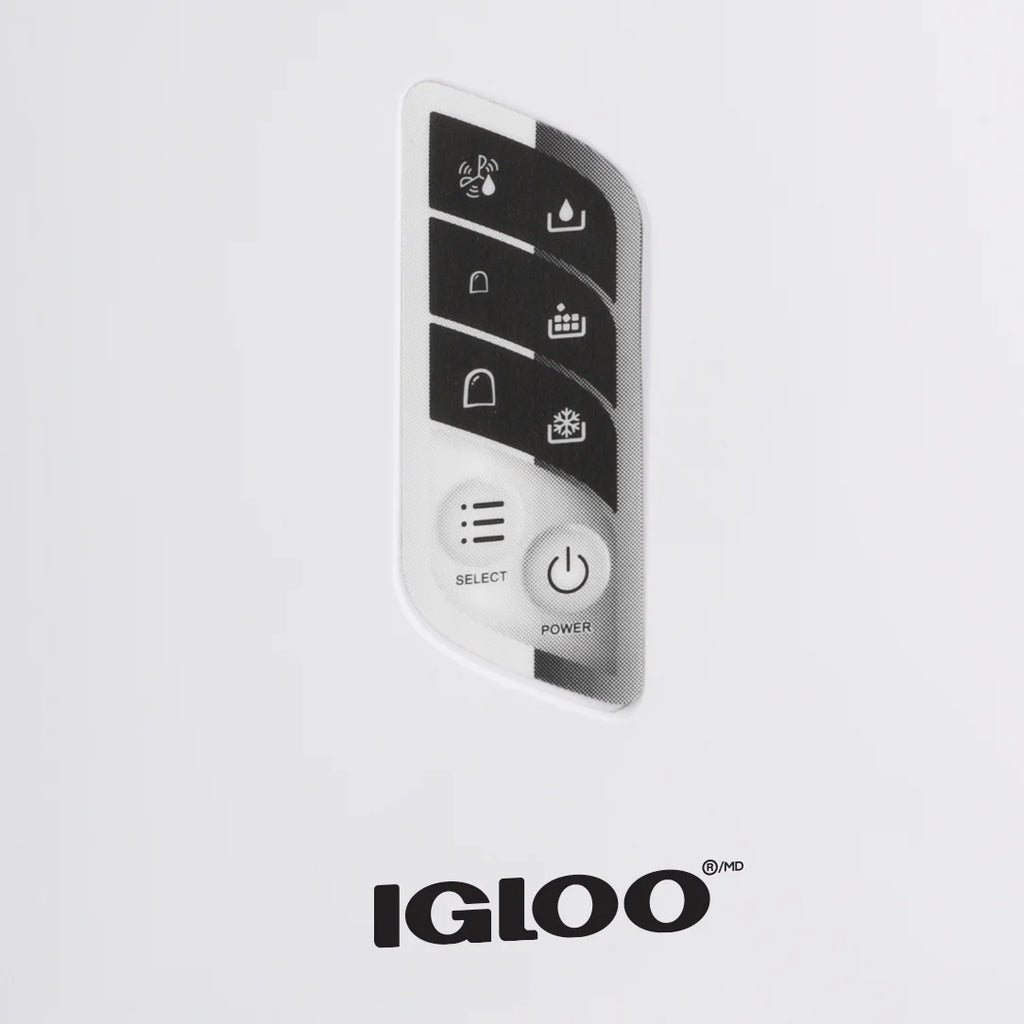 Igloo Automatic Ice Machine Self Cleaning Countertop Ice Maker for Water Bottle & Drinks, Aqua