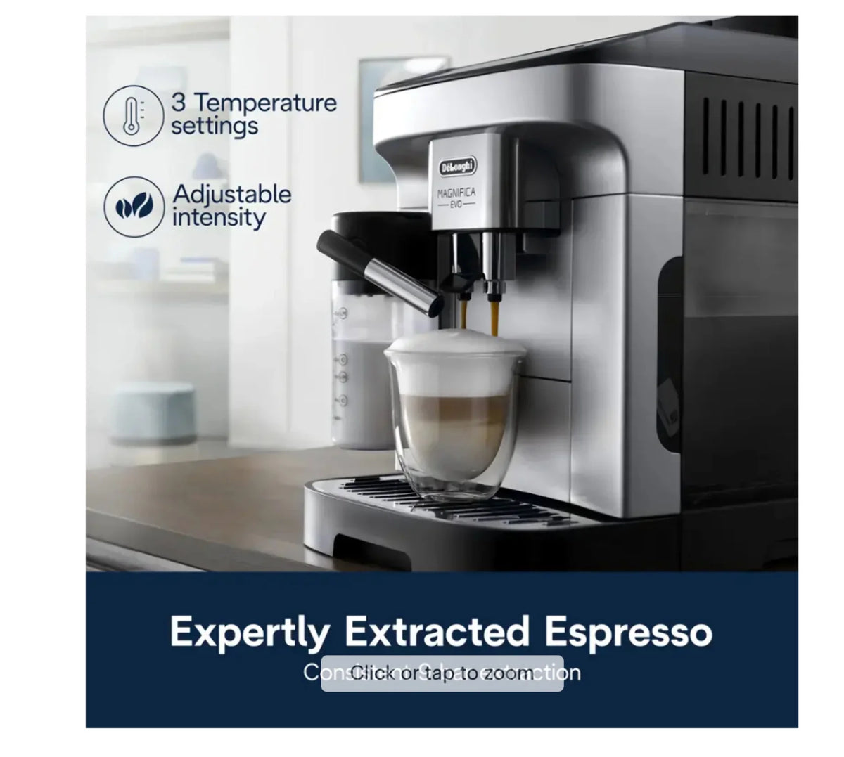 Magnifica Evo Espresso Machine w/ Latte Crema System