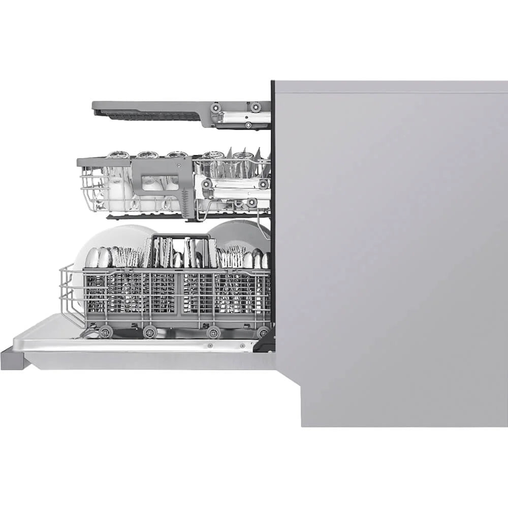 LG LDFN4542S Front Control Dishwasher with QuadWash(TM)