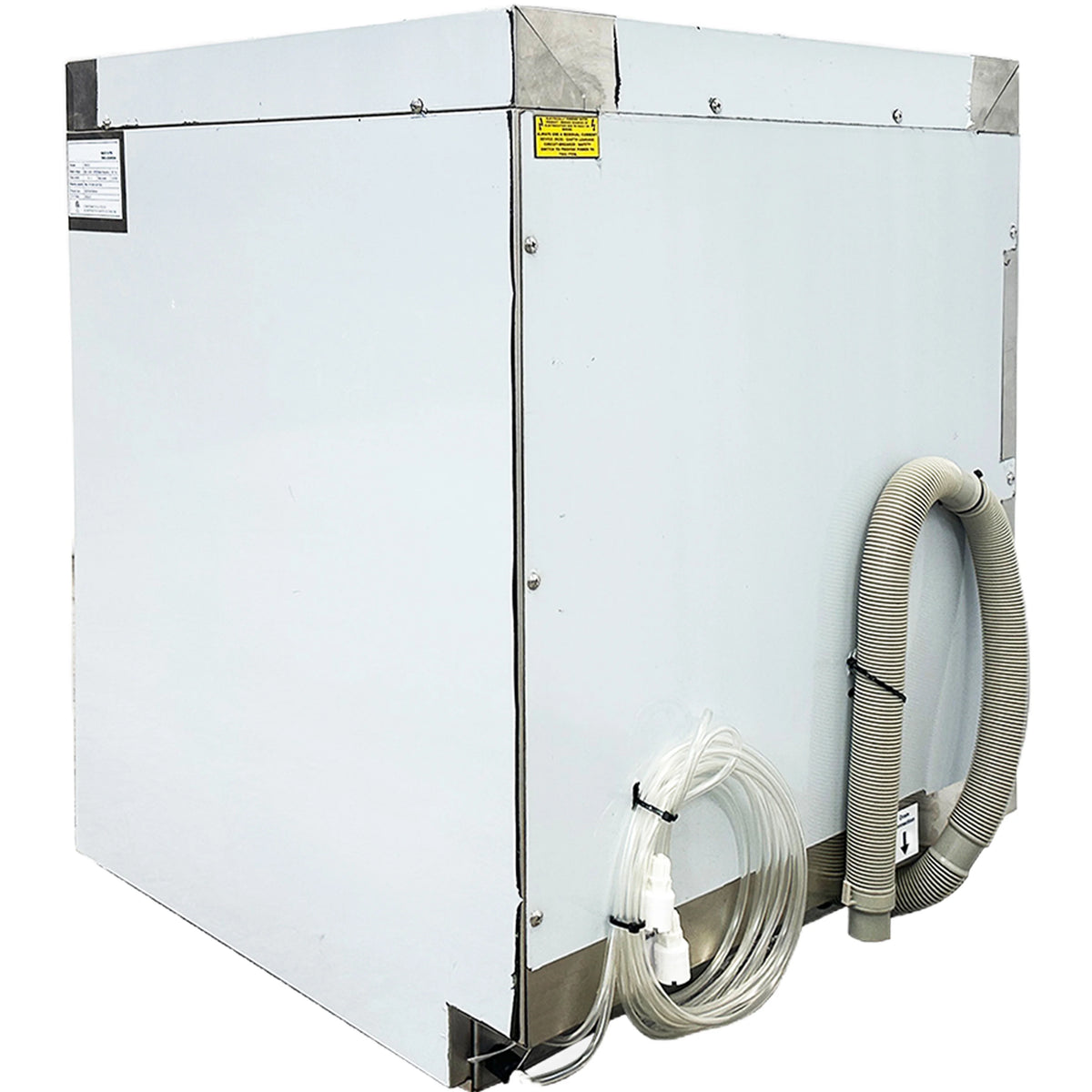 208-240V High-Temp Undercounter Commercial Dishwasher/Glasswasher Built-In Booster, Built-In Detergent & Rinse Aid Pumps, 3-phrase