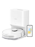 Dreame C20 Plus Robot Vacuum and Mop with Self Emptying Base for 90 Days of Cleaning, 6000 Pa Suction and LiDAR Navigation, Obstacle Avoidance, Wi-Fi Connected
