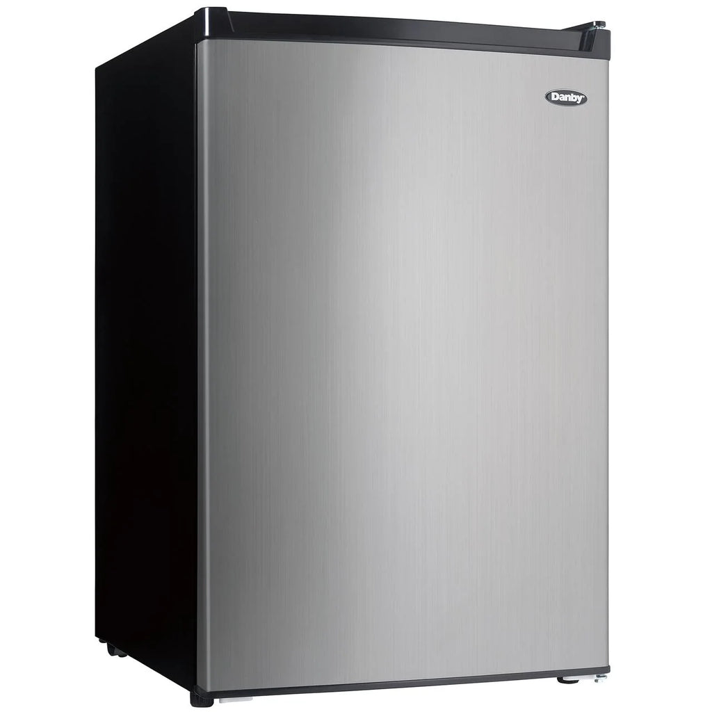 Danby 4.5 cu. ft. Compact Fridge with True Freezer in Stainless Steel (DCR045B1BSLDB)