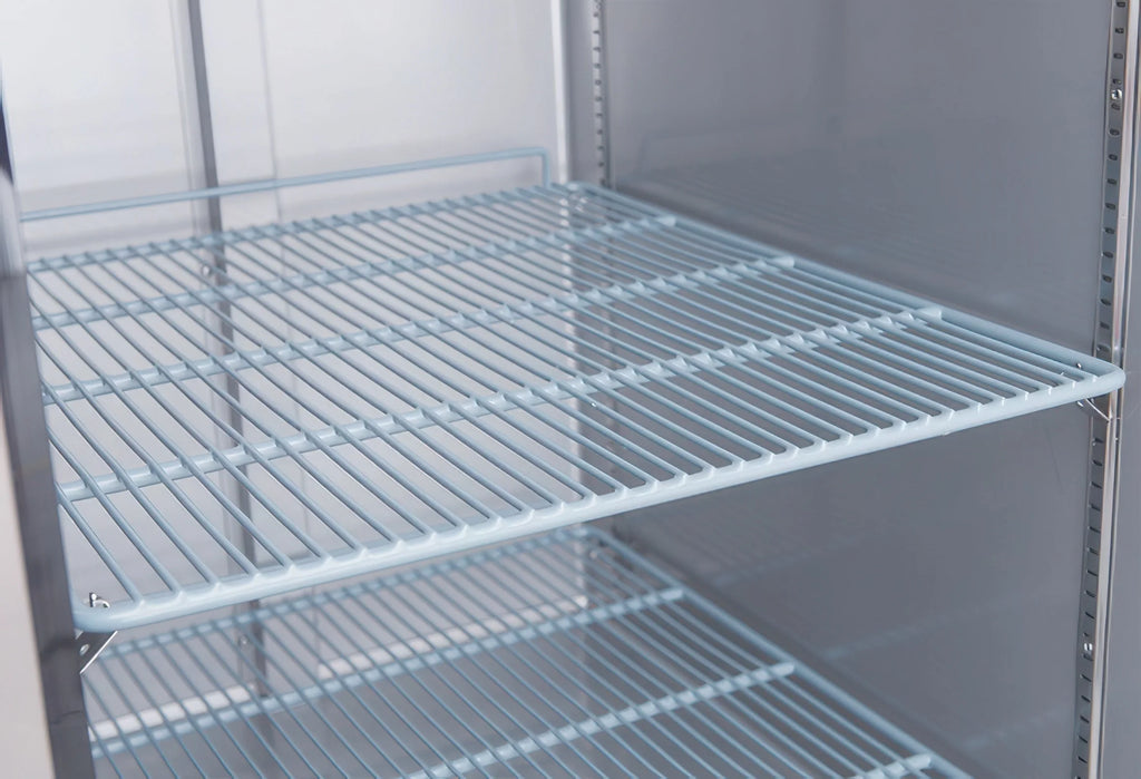 Dukers D28F-GS1 Bottom Mount Glass Single Door Commercial Reach-in Freezer
