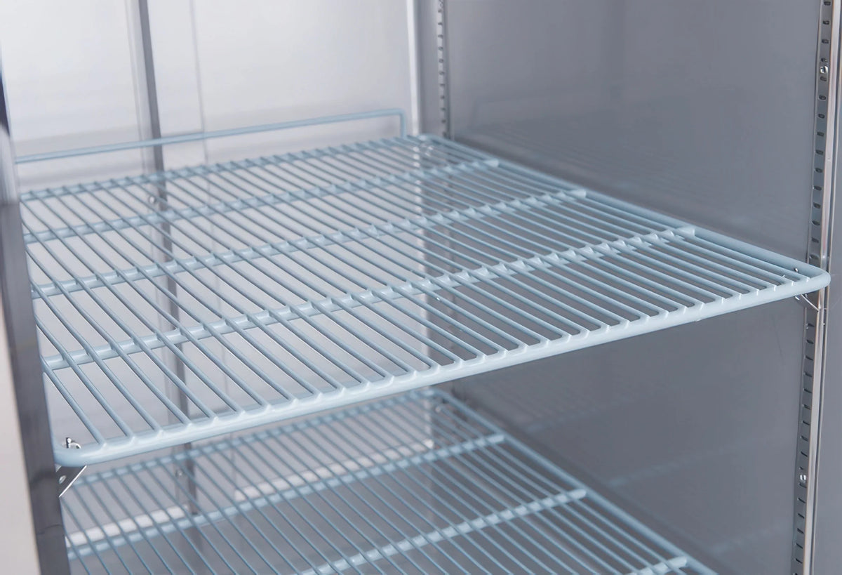 Dukers D28F-GS1 Bottom Mount Glass Single Door Commercial Reach-in Freezer