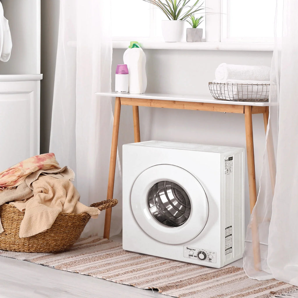 Magic Chef 2.6 cu ft Compact Electric Dryer, White
