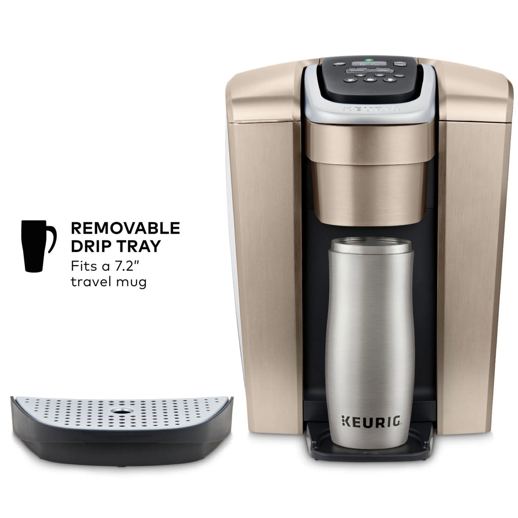 Keurig K-Elite Single-Serve K-Cup Pod Coffee Maker, Brushed Slate