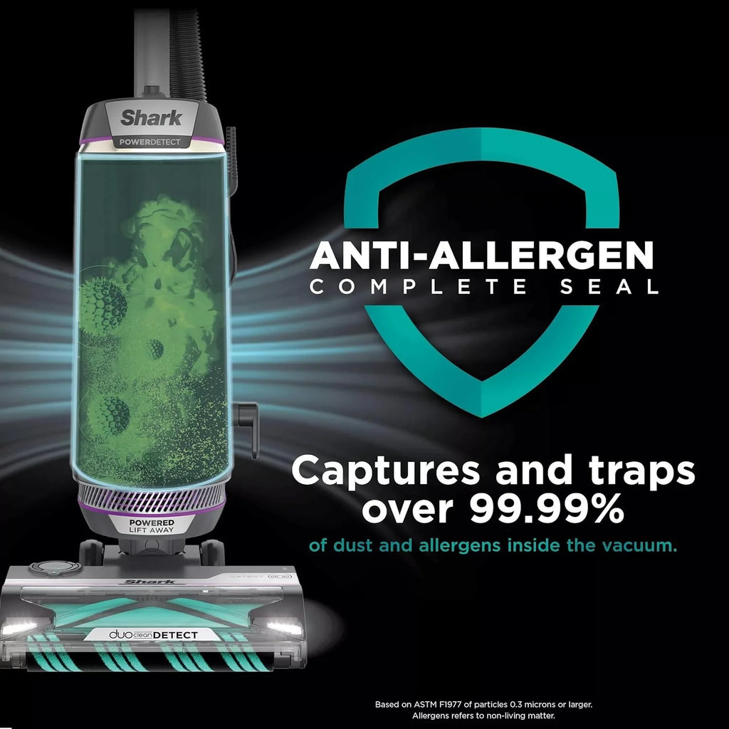 Restored Shark AZ3901 POWERDETECT Upright Vacuum Cleaner with DuoClean Technology, Odor Neutralizer Technology, Powered Lift-Away, Self Cleaning Brushroll (Refurbished)