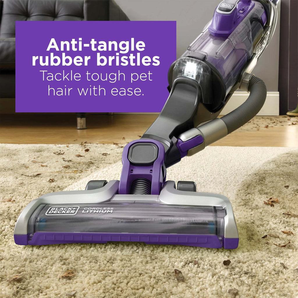 BLACK+DECKER  20V Cordless Upright Vacuum, (HCUA525JPK)