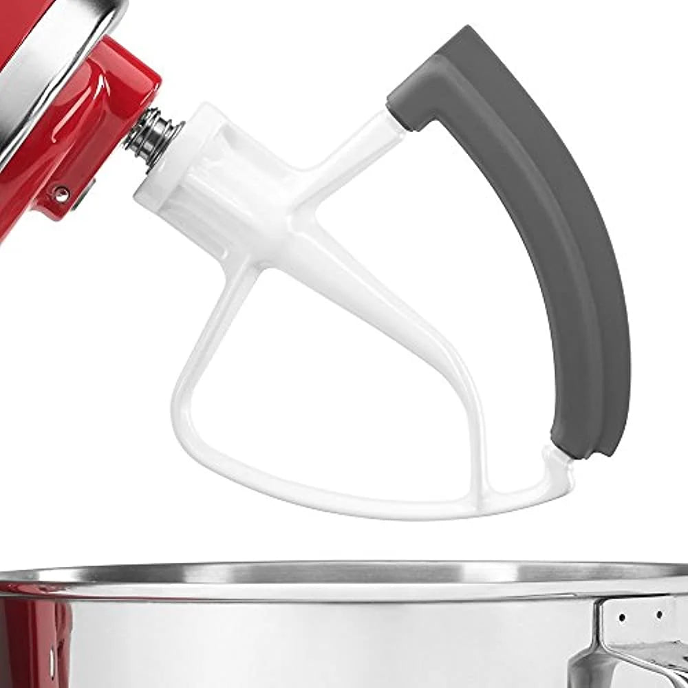 KitchenAid DRTVICE6 Combo Package Spiralizer KSM1APC Flex Edge Beater KFE5T Stand Mixer Attachment Recipe Book