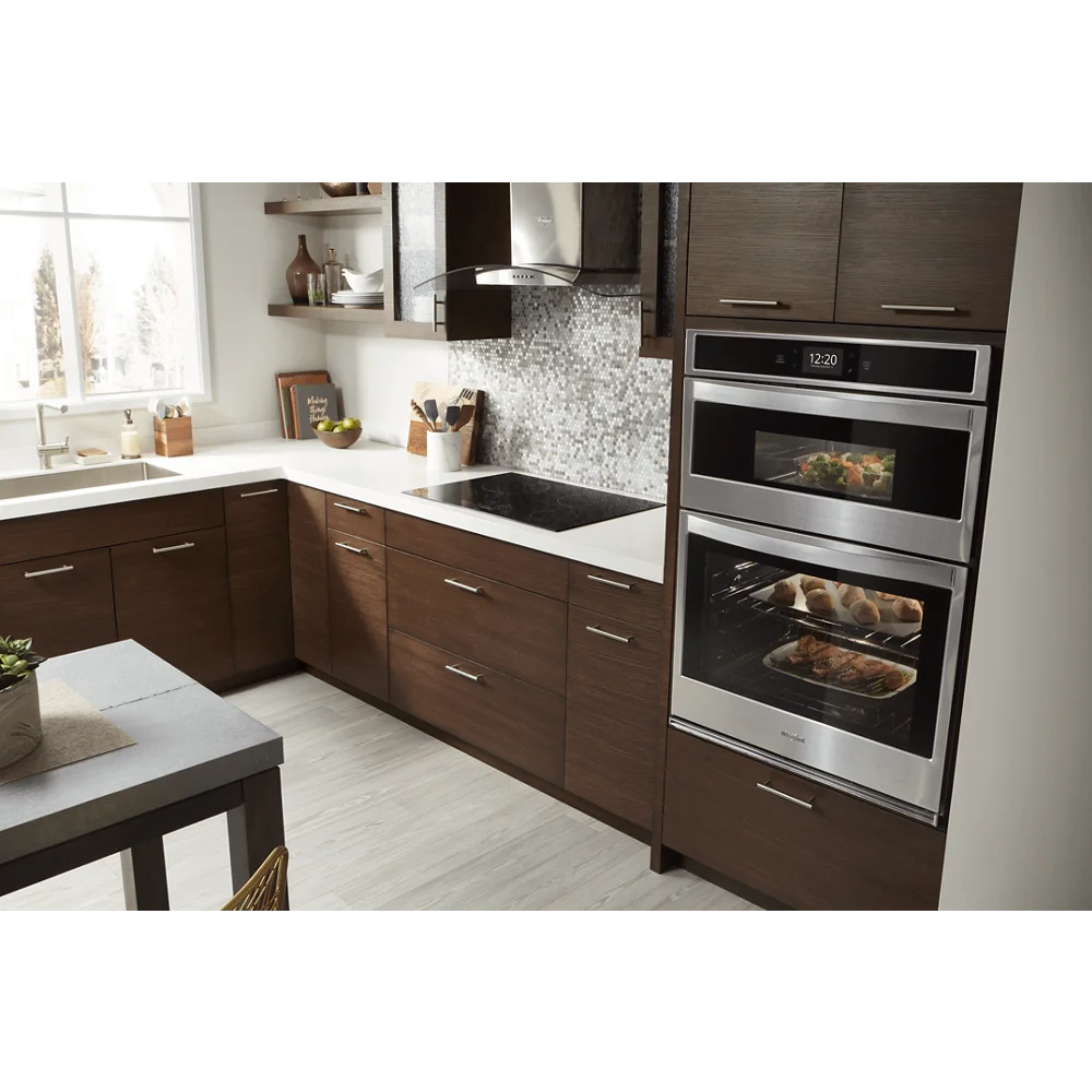 Whirlpool Woc75ec0h 30" Wide 6.4 Cu. Ft. Capacity Combination Electric Oven - Stainless
