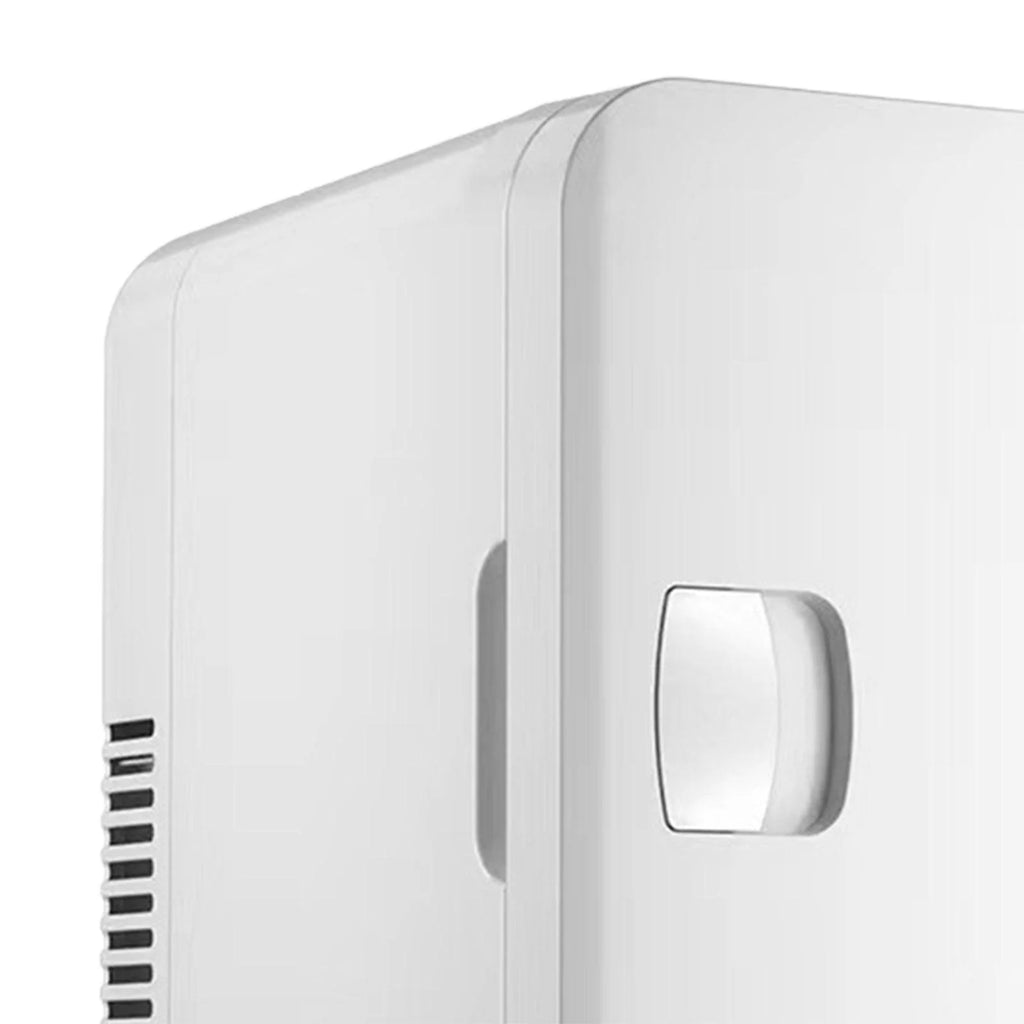 6 Liters Mini Skincare Fridge Portable Refrigerator White US 110V Compact for Makeup, Beverage, Travel Sturdy Multipurpose