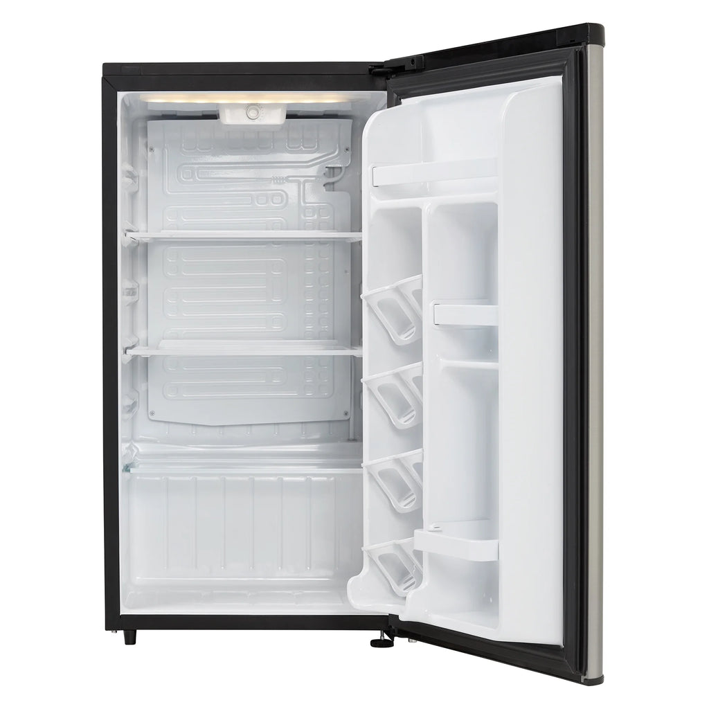 Danby 3.3 cu. ft. Compact Fridge in Stainless Steel (DAR033A6BSLDB)
