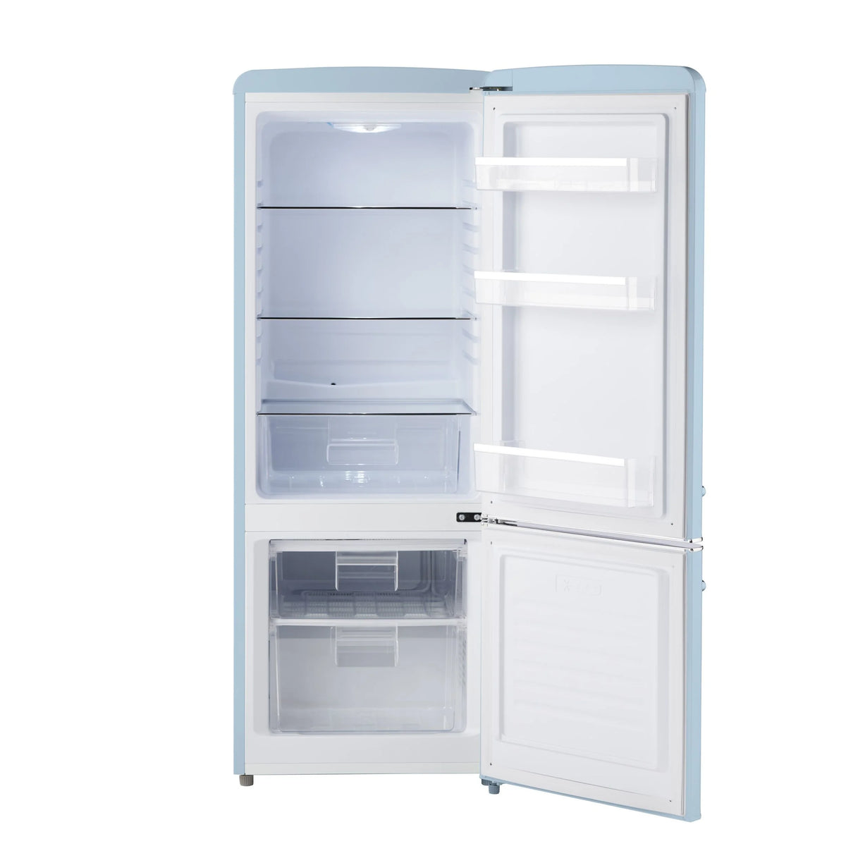 iio 7 cu. ft. Retro refrigerator with bottom freezer