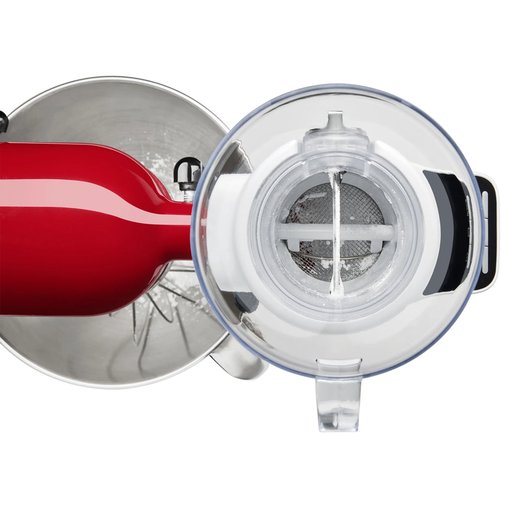 KitchenAid Sifter with Scale Attachment, White, KSMSFTA