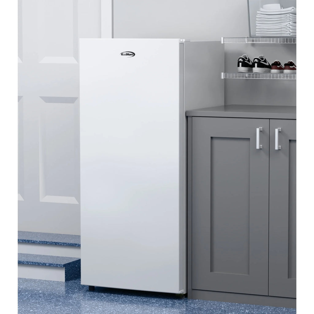 7 cu. ft. Garage Ready Convertible Upright Freezer/Refrigerator in White (KM-RUF-7S)