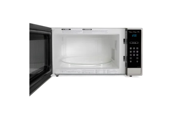 Panasonic 1.2 Cu. Ft. 1200W Genius Sensor Countertop Microwave Oven with Inverter Technology in Black
