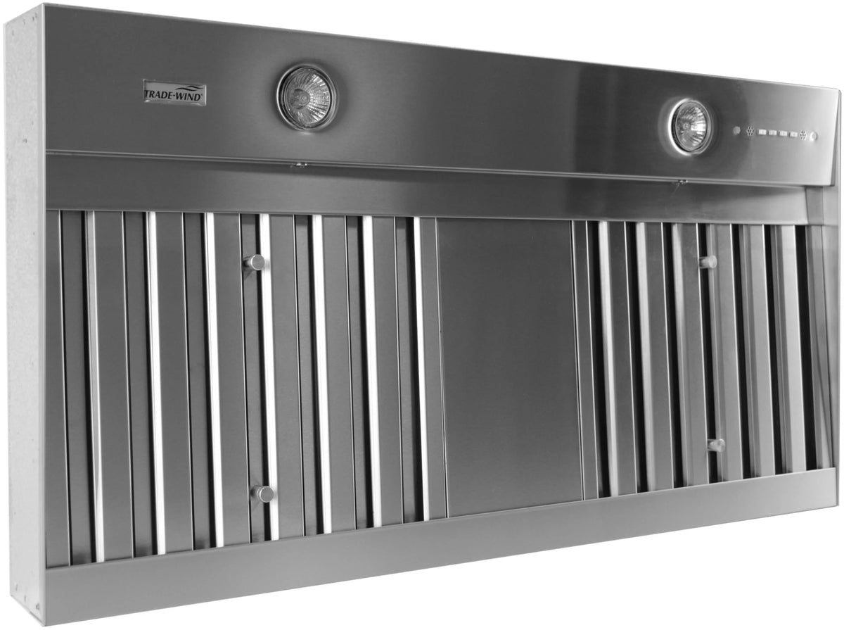Trade-Wind Vsl46012rc Vsl400 Series 1,200 Cfm 60" Wide Range Hood Insert - Stainless Steel