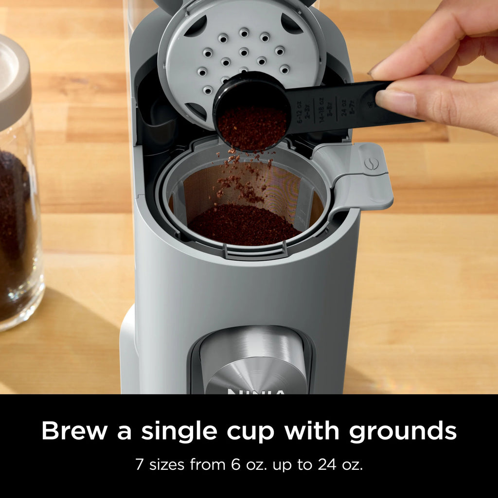 Ninja Single-Serve Pods & Grounds Hot and Iced Coffee Brewer with Rapid Cold Brew