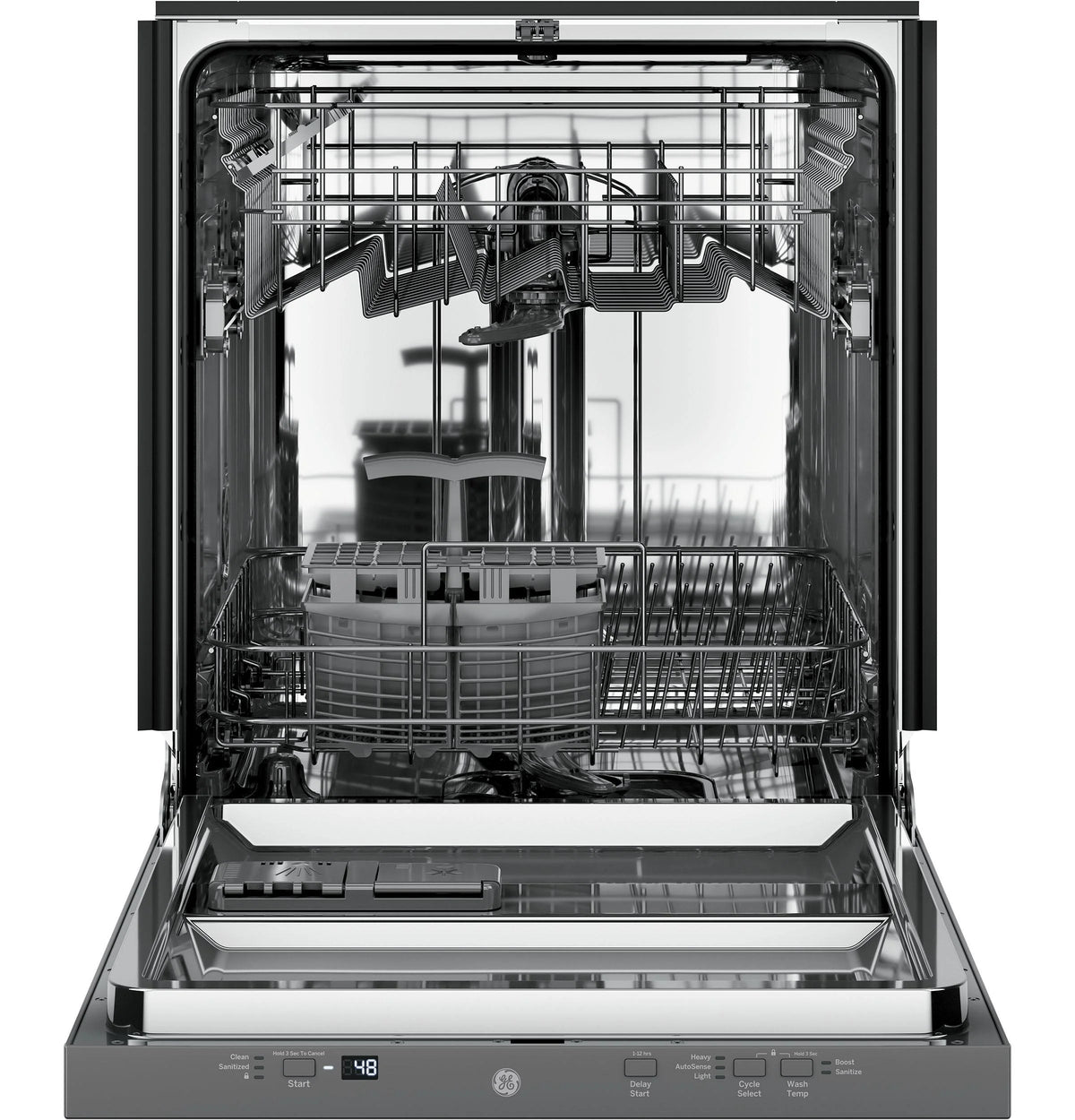 GE Appliances GDT225SSLSS 24 Inch Built In Fully Integrated Dishwasher Stainless Steel