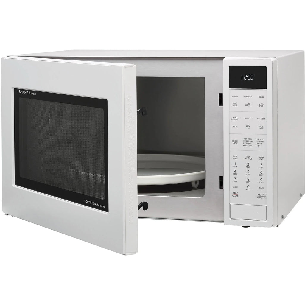 Sharp 1.5 Cu. Ft. 900W Convection Microwave Oven, Stainless Steel