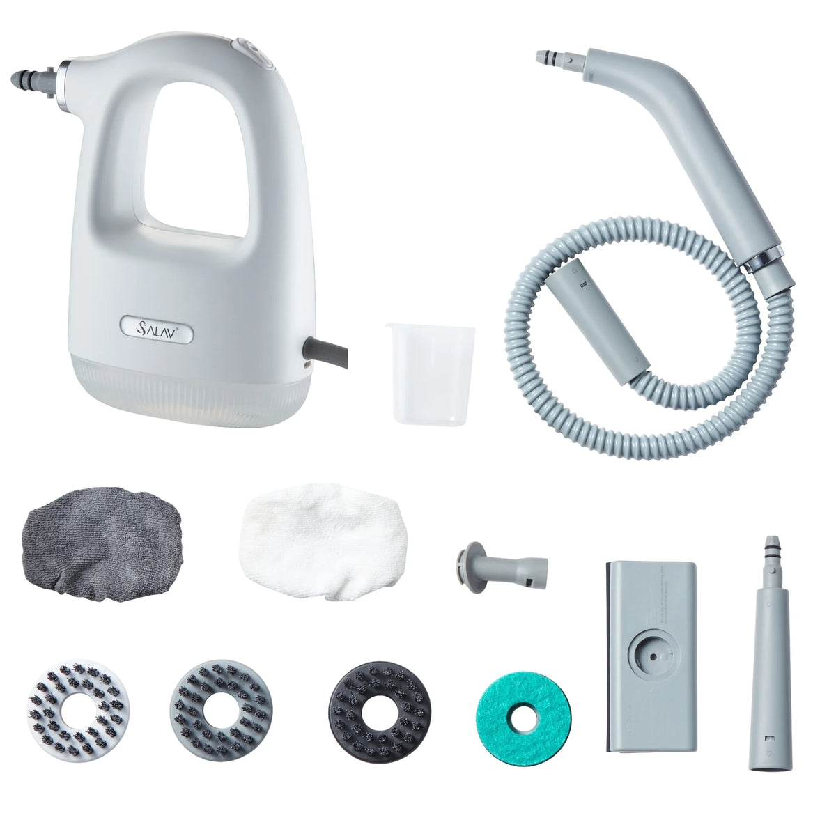 SALAV? CS-100 CleanSteam Compact Steam Cleaner, White