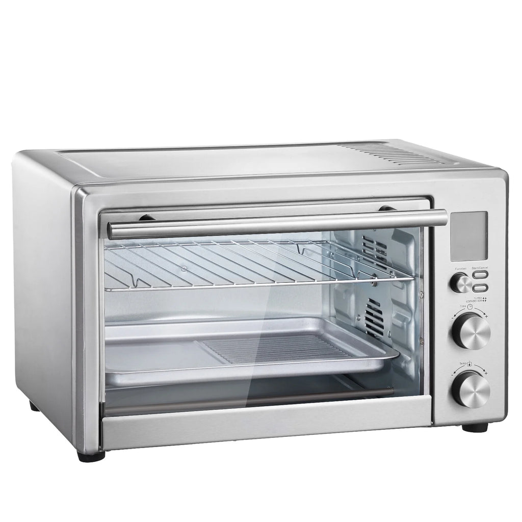 XYTREW Countertop Convection Oven 28L Toaster Baker Bread 10-IN-1 1800W for Home Use