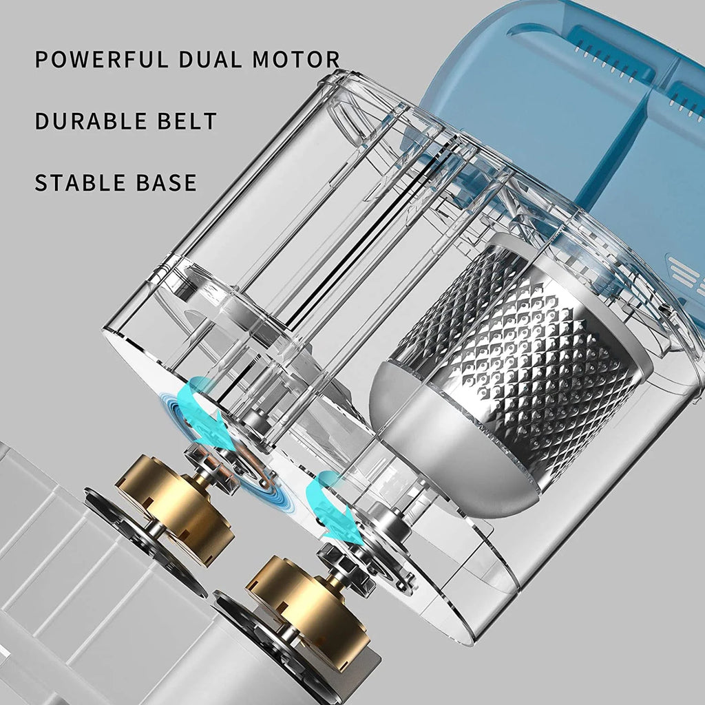 Auertech Portable Washer 14lbs Mini Twin Tub Compact Semi-Automatic Washer Spinner Combo, Gravity Drain