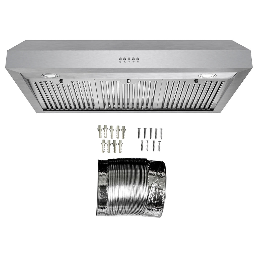 Cosmo Range Hoods UC30 30 in. 380 CFM Ducted Under-Cabinet Range Hood