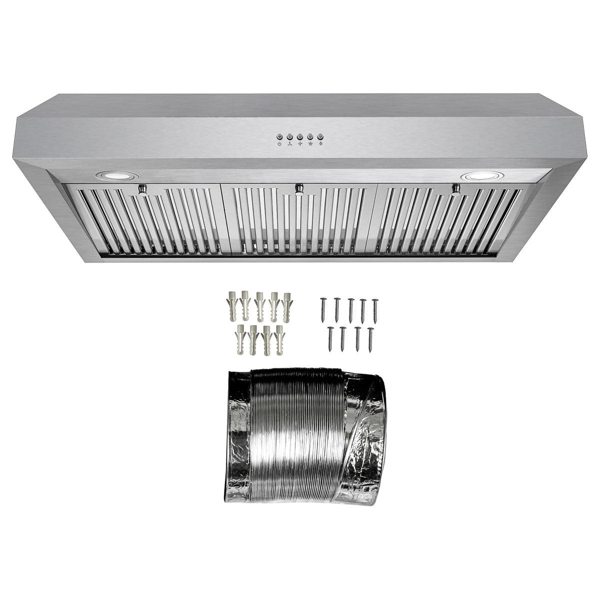 Cosmo Range Hoods UC30 30 in. 380 CFM Ducted Under-Cabinet Range Hood