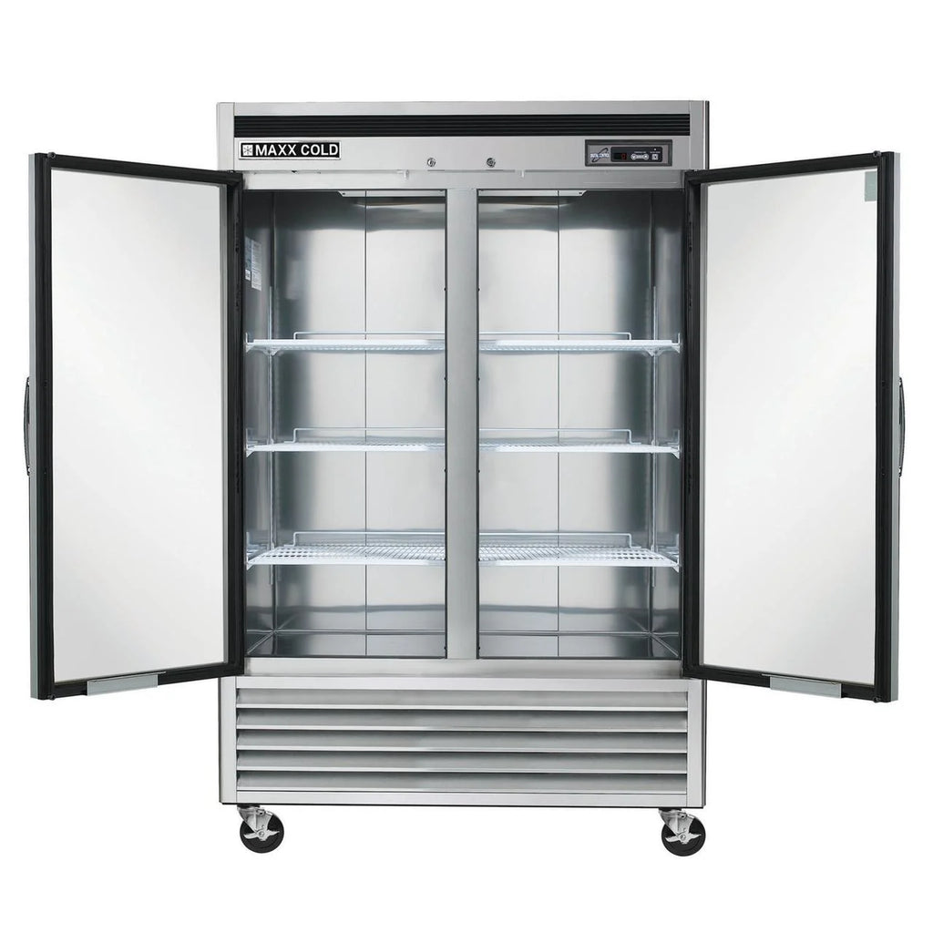 Maxximum 49 CFT 2 Door Reach-In Freezer MCF-49FD