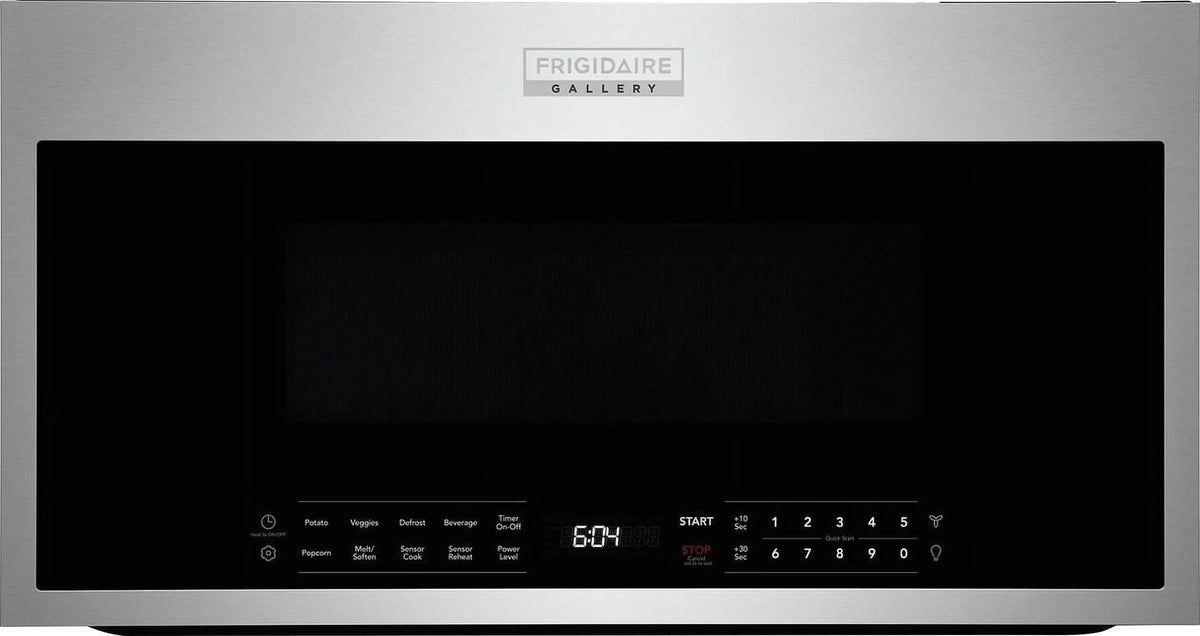 Frigidaire Gmos1964a Gallery 30" Wide 1.9 Cu. Ft. 1000 Watt Over The Range Microwave -