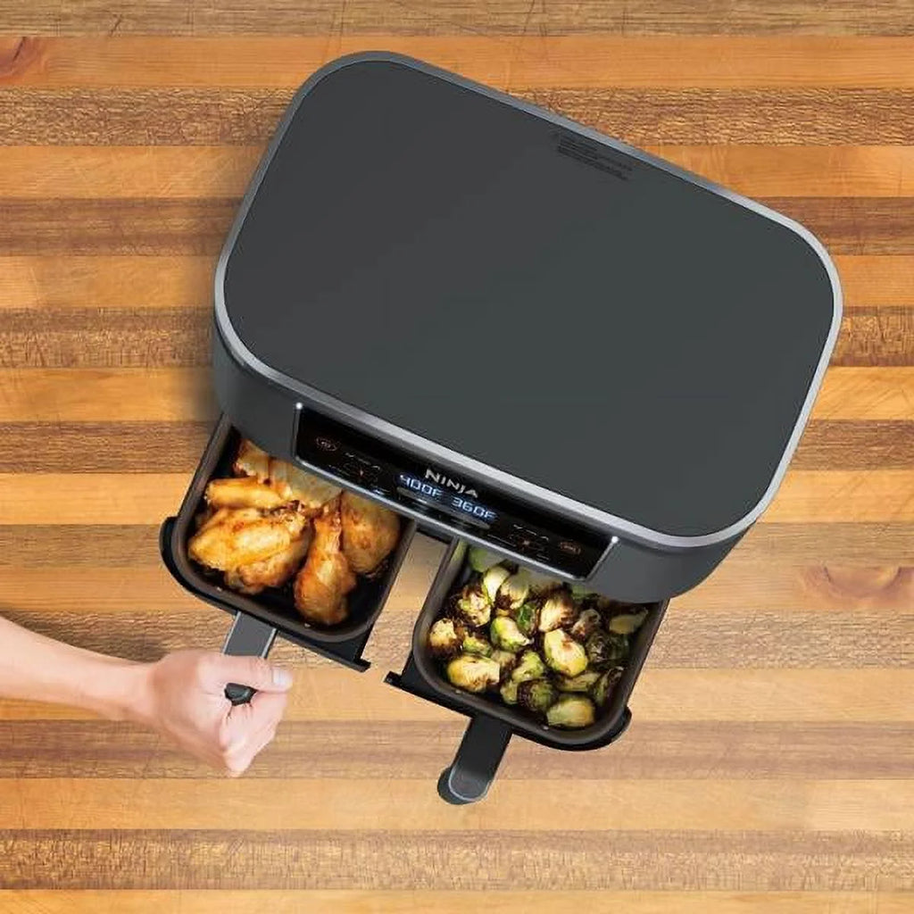 Ninja Foodi 8 qt 2-Basket Air Fryer, 6-in-1 with DualZone Technology