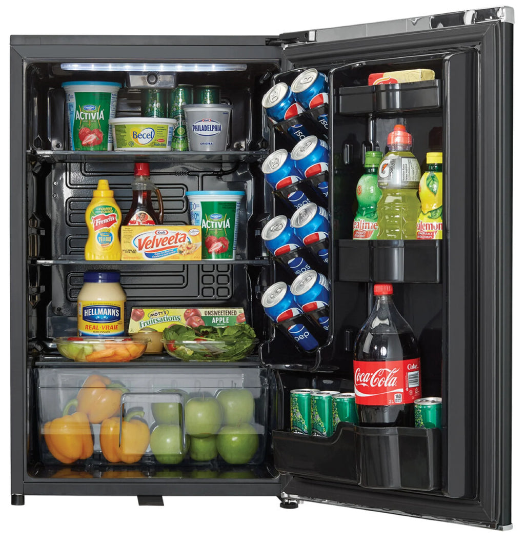 Danby 4.4 cu. ft. Retro Compact Fridge in Iridium Silver (DAR044A6DDB)