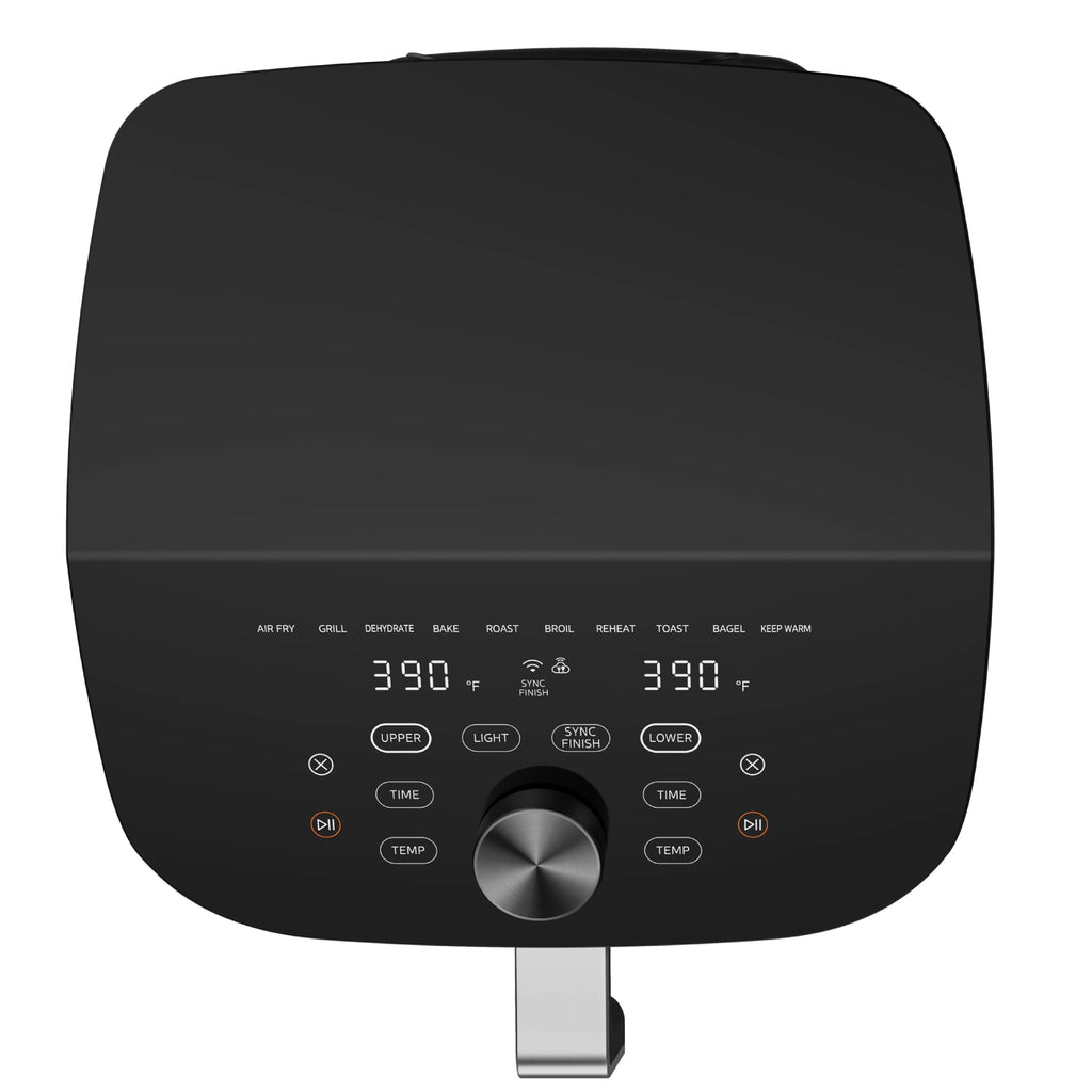Midea 11 Quart 2-Basket Air Fryer, 8-in-1 Sync Finish Cooking