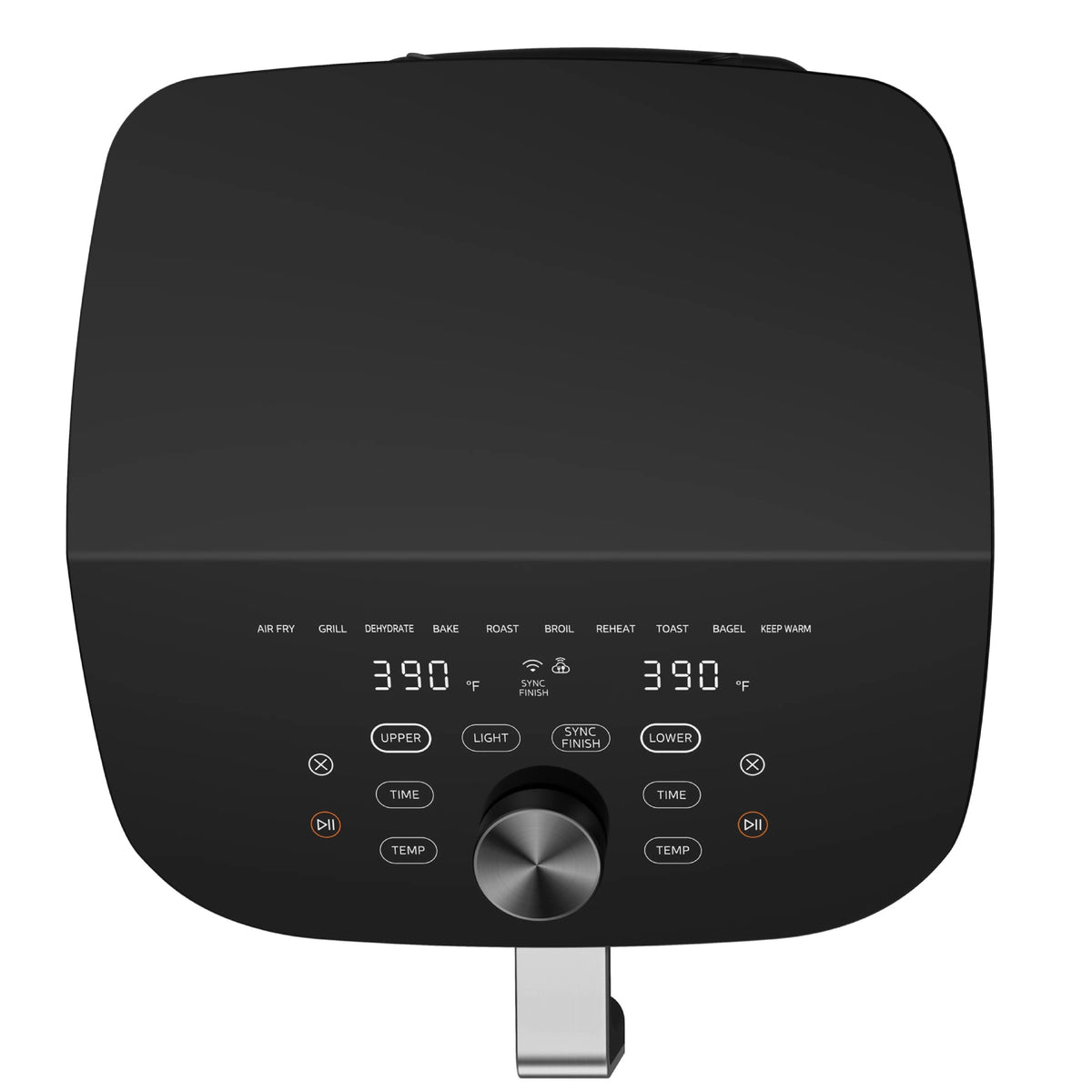 Midea 11 Quart 2-Basket Air Fryer, 8-in-1 Sync Finish Cooking