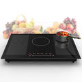 VBGK Induction Cooktop 30 inch 5 Burner Electric Hot Plate for Cooking Electric Induction Cooktop 240v, 99 Minutes Timer and Auto Shutdown Induction Burner,Child Lock